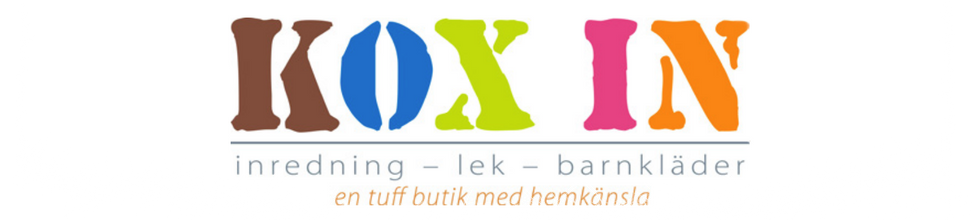 Kox In  inredning lek barnkläder i Dalarna
